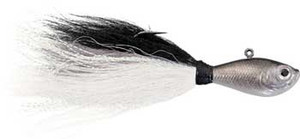 Wahoo Baitfish Bucktail Jig 3/8oz Natural Shad Wahoo Baitfish Bucktail Jig 3/8oz Natural Shad