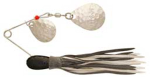 H&H Double Spinner 3/8 (6cd) Black/Black/White H&H Double Spinner 3/8 (6cd) Black/Black/White