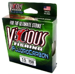 Vicious Fluorocarbon Clear Line 200yd 10lb Vicious Fluorocarbon Clear Line 200yd 10lb