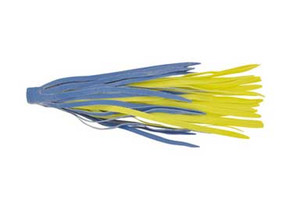 H&H Rubber Skirts Large 3ct Blue/Chartreuse H&H Rubber Skirts Large 3ct Blue/Chartreuse