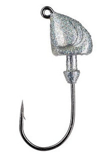 Strike King Squadron Swimbait Jig Head 1/2oz 3ct Silver Bling Strike King Squadron Swimbait Jig Head 1/2oz 3ct Silver Bling