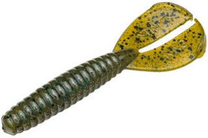 Strike King Rage Twin Tail Menace Grub 4" 8ct Green Pumpkin Sapphire Strike King Rage Twin Tail Menace Grub 4" 8ct Green Pumpkin Sapphire