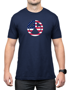 Magpul MAG12814103X Independence IconNavy Cotton/Polyester Short Sleeve 3XL