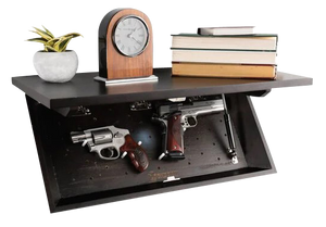 Lockdown In Plain Sight Concealment Shelf - Hidden Storage Solution for Valuables and Firearms DEMO/USED Lockdown In Plain Sight Concealment Shelf - Hidden Storage Solution for Valuables and Firearms DEMO/USED