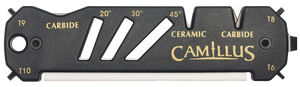 Camillus 19224 Glide Sharpener Carbide/Ceramic Black Camillus 19224 Glide Sharpener Carbide/Ceramic Black