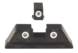 Trijicon 600179 Bright & Tough Night Sight Set Ar-15/M16 Ar- Platm Orange R Trijicon 600179 Bright & Tough Night Sight Set Ar-15/M16 Ar- Platm Orange R