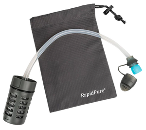 Rapidpure 01600105 Purifier + Ultralight Straw Black/Clear, 16" X 24" 2.4", Includes Travel Pouch Rapidpure 01600105 Purifier + Ultralight Straw Black/Clear, 16" X 24" 2.4", Includes Travel Pouch