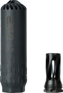 Huxwrx Flow 556 Ti Blk Flash Hider 1/2X28 Huxwrx Flow 556 Ti Blk Flash Hider 1/2X28