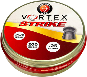 Hatsan Usa Ha90642 Vortex Strike Pellets 25Cal Lead Domed 200 Hatsan Usa Ha90642 Vortex Strike Pellets 25Cal Lead Domed 200