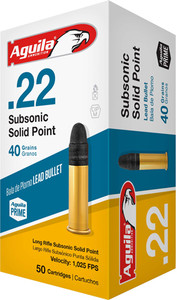 Lead-Rn 1000Rd Case Lotaguila Subsonic 22Lr 40Gr Lead-Rn 1000Rd Case Lotaguila Subsonic 22Lr 40Gr