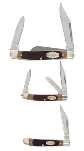 Old Timer 1207768 Q4 Combo Folding Plain Satin S/S Blade/ Sawcut Polymer Ha Old Timer 1207768 Q4 Combo Folding Plain Satin S/S Blade/ Sawcut Polymer Ha