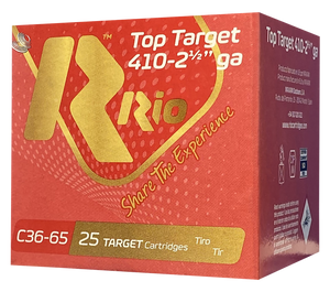 Rio Ammunition Rc369 Top Target 410Gauge 2.50" 9Shot 25Rd Bx