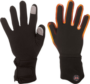 Glove Liner Black Large!Mobile Warming Unisex Heated