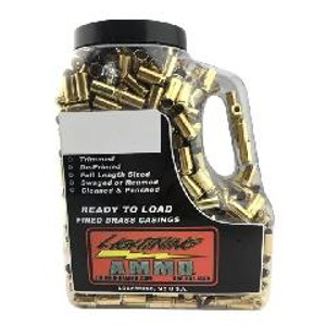 Lightning Ammo Reman. Cleaned & Polished Brass .380 Acp 500/Ct Jug Lightning Ammo Reman. Cleaned & Polished Brass .380 Acp 500/Ct Jug