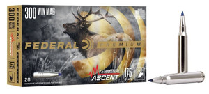 Federal Ammunition Fed Terminal Ascent 300Win 175Gr 20/10