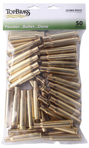 Top Brass Unprimed Remanufactured Rifle .50 Bmg 50/Ct Top Brass Unprimed Remanufactured Rifle .50 Bmg 50/Ct