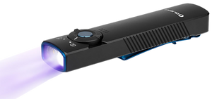 Olightstore Usa Inc Arkfelduvbkcw Arkfeld Uv Black Anodized 1/15/60/300/1,000 Lumens White Led Light