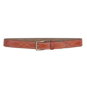 Desantis Fancy Stitch Lined Belt 1.5" Tan Size 42 Desantis Fancy Stitch Lined Belt 1.5" Tan Size 42