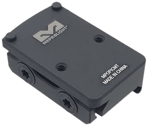 Mepro Usa Llc Meprolight 901141044 Picatinny Riser Matte Black Aluminum Rmr Footprint Mount Mepro Usa Llc Meprolight 901141044 Picatinny Riser Matte Black Aluminum Rmr Footprint Mount
