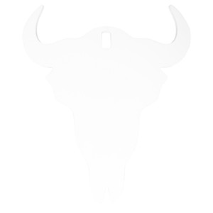 Birchwood Bc-47719 Centerfire Silhouette Skull 3/8" Ar500 Steel Target