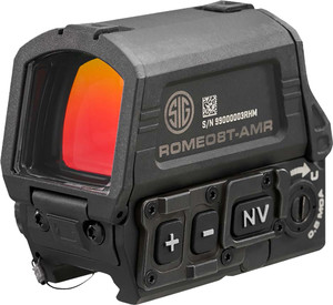 Sig Sauer Electro-Optics Sor8T101 Romeo8T Amr Matte Black 1X40Mm Quad Ballistic Circle Dot 2.0 Reticle, Rifle Sig Sauer Electro-Optics Sor8T101 Romeo8T Amr Matte Black 1X40Mm Quad Ballistic Circle Dot 2.0 Reticle, Rifle