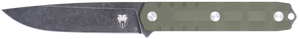 Cobratec Knives Ctowodgdns Outdoor Warrior 4.50" Fixed Drop Point Plain Stonewashed D2 Steel Blade, 4.75" Od Green Textured G10 Scales Handle Cobratec Knives Ctowodgdns Outdoor Warrior 4.50" Fixed Drop Point Plain Stonewashed D2 Steel Blade, 4.75" Od Green Textured G10 Scales Handle