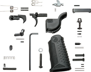 Battle Arms Enhanced Complete - Lower Parts Kit Steel Black