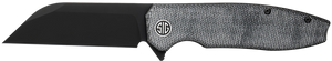 Sig Sauer Knives Ka8Bb Karak 3.25" Folding Wharncliffe Plain Pvd Nitro-V Bl Sig Sauer Knives Ka8Bb Karak 3.25" Folding Wharncliffe Plain Pvd Nitro-V Bl