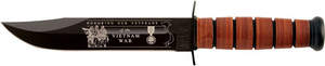 Ka-Bar Knives Leather Sheath Usmcka-Bar Usmc Vietnam 7" W/ Ka-Bar Knives Leather Sheath Usmcka-Bar Usmc Vietnam 7" W/