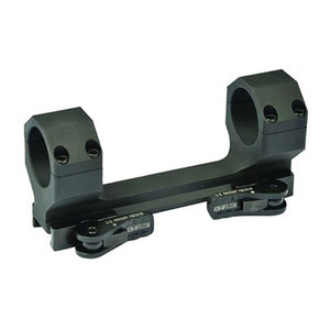 American Defense 30Mm 0 Moa Scope Mount Black