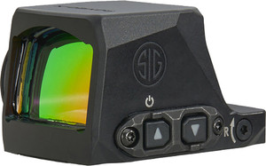 Sig Sauer Electro-Optics Sorx1400 Romeo-X Enclosed Black 1 X 24 Mm 2 Moa Red Dot/32 Circle Multi Reticle Sig Sauer Electro-Optics Sorx1400 Romeo-X Enclosed Black 1 X 24 Mm 2 Moa Red Dot/32 Circle Multi Reticle