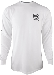Glock Ap96097 Perfection White Pre-Shrunk Cotton Long Sleeve 3Xl