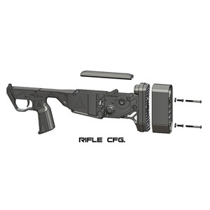 Triad Bullpup Chassis For Foxtrot Mike Rifle Upper Receiver Triad Bullpup Chassis For Foxtrot Mike Rifle Upper Receiver