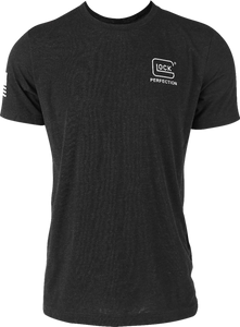 Glock Ap96306 2Nd Amendment Tee Black Cotton/Polyester Short Sleeve Small