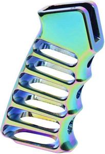Pistol Grip Rainbow Pvd Coatedguntec Ult Light Skeletonized Pistol Grip Rainbow Pvd Coatedguntec Ult Light Skeletonized