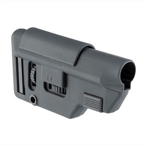 Collapsible Precision Stock 556 Wolf Grey- Medium