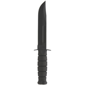 Ka-Bar Fixed Knife 7" Clip Point Blade Black W/ Sheath Ka-Bar Fixed Knife 7" Clip Point Blade Black W/ Sheath