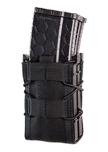 High Speed Gear 132R10Bk Taco X2R Mag Pouch Black Nylon Molle Mount High Speed Gear 132R10Bk Taco X2R Mag Pouch Black Nylon Molle Mount
