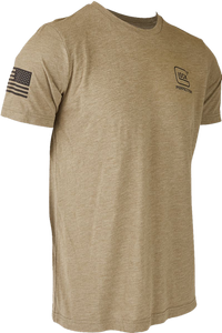 Glock Ap96314 2Nd Amendment Tee Olive Cotton/Polyester Short Sleeve Large Glock Ap96314 2Nd Amendment Tee Olive Cotton/Polyester Short Sleeve Large
