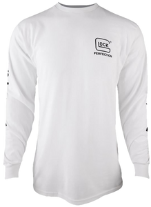 Glock Perfection Glk Ap96095 Perfectionlong Sleeve Tee (White) Xl