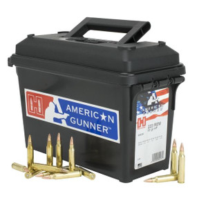 Hornady American Gunner Rifle Ammo .223 Rem 55 Gr Hp-Match 3240 Fps 247/Ct Hornady American Gunner Rifle Ammo .223 Rem 55 Gr Hp-Match 3240 Fps 247/Ct