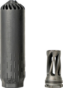 Huxwrx Flow 6K Blk Flash Hider 5/8X24 Huxwrx Flow 6K Blk Flash Hider 5/8X24