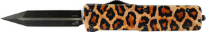 Leopard 2.75" Black Daggertemplar Knife Small Otf Alum