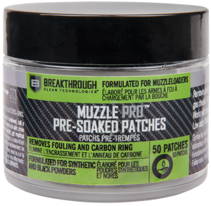 Breakthrough Clean Btmzscp Muzzle Pro Pre-Soaked Patches 50