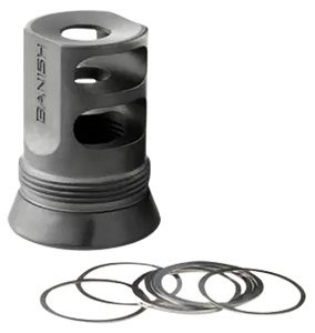 Banish(Silencer Central) 4581 Muzzle Brake Banish 30 Gold 5/8X24 Banish(Silencer Central) 4581 Muzzle Brake Banish 30 Gold 5/8X24