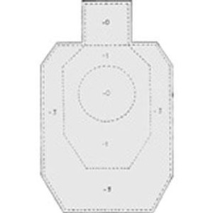 Speedwell Official Idpa Targets Paper Target 100/Pack
