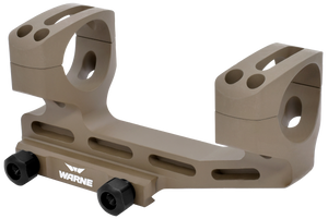 Warne Lrskel34De Skeletonized Scope Mount/Ring Combo Dark Earth Aluminum 34Mm Tube Msr 20 Moa