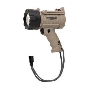 Browning High Noon Power Pro Compact Spotlight 1250 Max Lumens - Coyote Tan Browning High Noon Power Pro Compact Spotlight 1250 Max Lumens - Coyote Tan