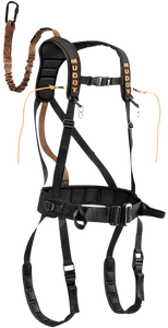 Muddy Mud-Msh400-L The Safeguard Safety Harness Lightweight Padded Nylon, Max Waist 40", 170-230 Lbs. Capacity, Cam Leg Buckles Muddy Mud-Msh400-L The Safeguard Safety Harness Lightweight Padded Nylon, Max Waist 40", 170-230 Lbs. Capacity, Cam Leg Buckles