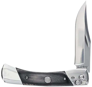Uncle Henry 1222013 Bear Paw 3.80" Folding Plain 7Cr17Mov Ss Blade /Ss Wood Uncle Henry 1222013 Bear Paw 3.80" Folding Plain 7Cr17Mov Ss Blade /Ss Wood